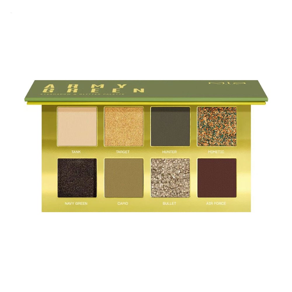 Палетка тіней для повік Mia Cosmetics Eye Palette 03 Army Green, 11.8 г