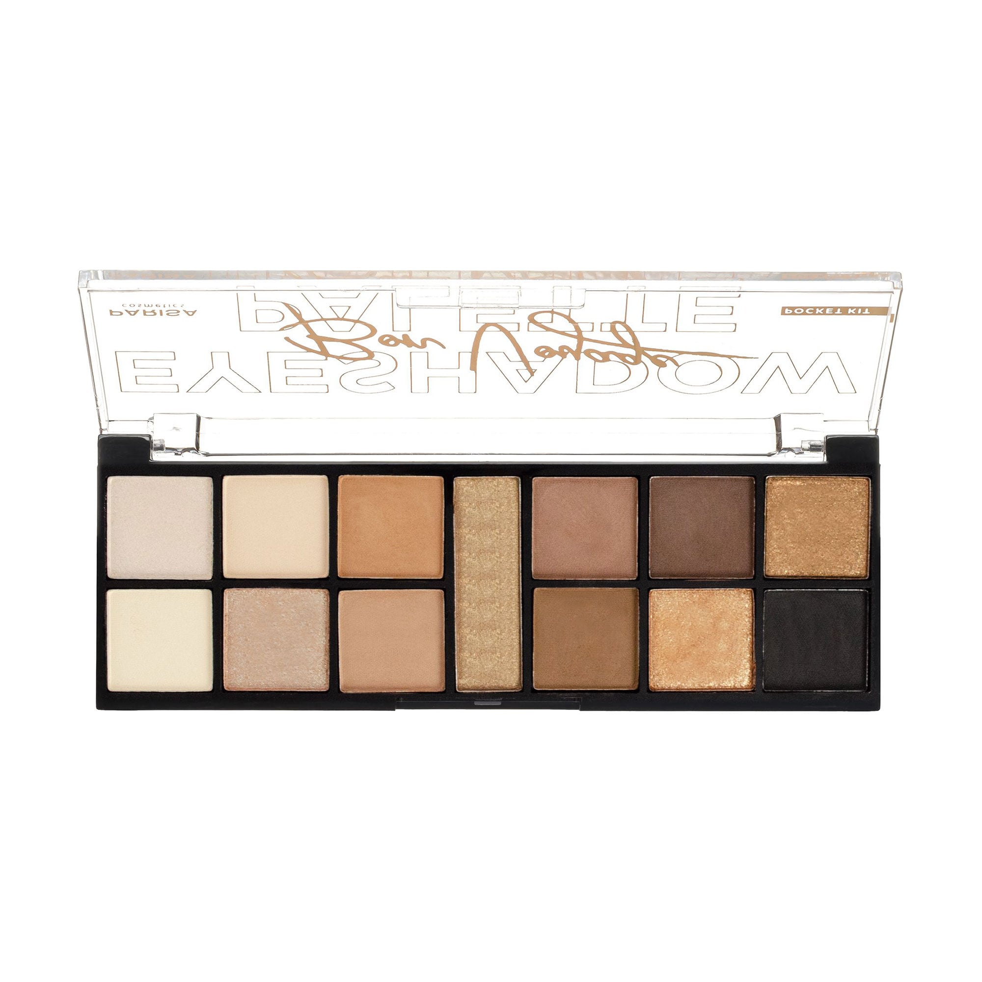 Палетка тіней для повік Parisa Cosmetics Bon Voyage E-613, 06, 15.6 г